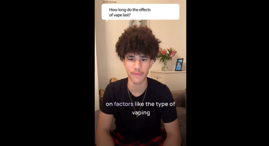 how long do effects of vaping last