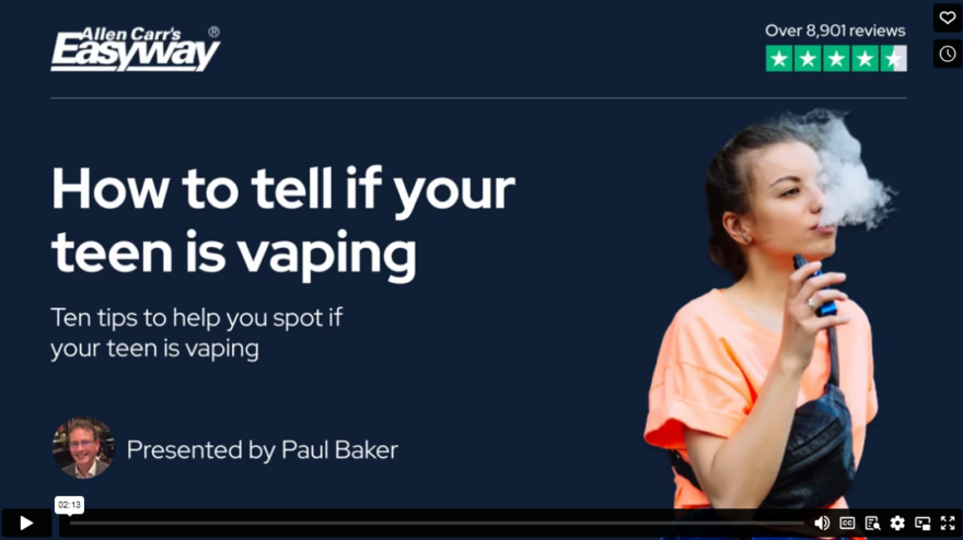 how to tell if your teen is vaping cover image
